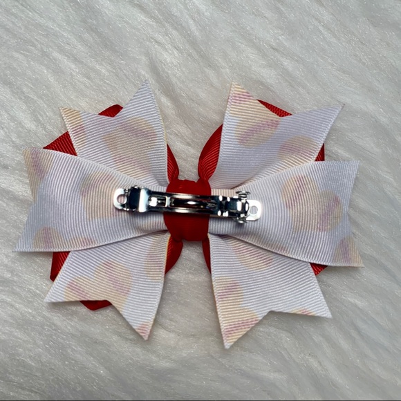 Softball ❤️ Hair Bow - Picture 3 of 5